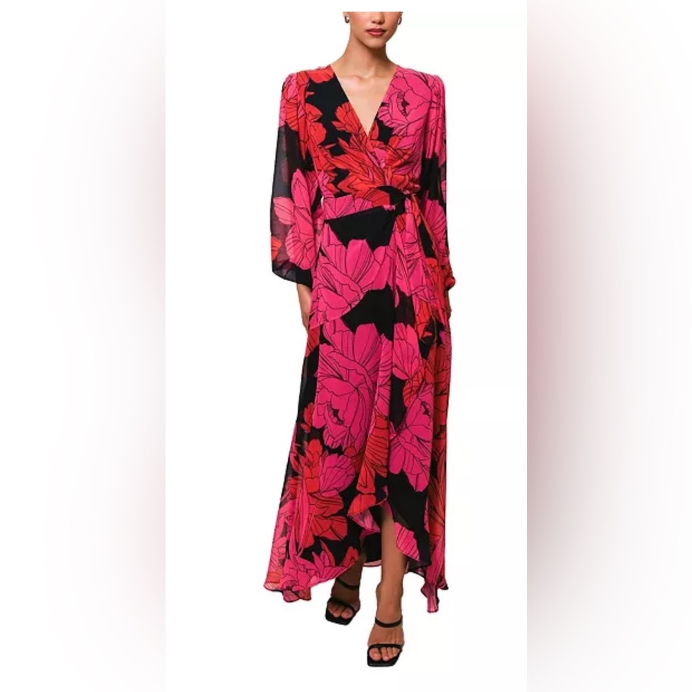 Hutch Bridge Long Sleeve Wrap Dress